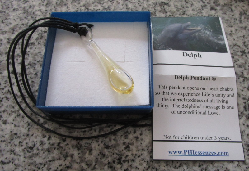 Pendentif DAUPHIN &quot;Delph&quot; - Phi-Essences